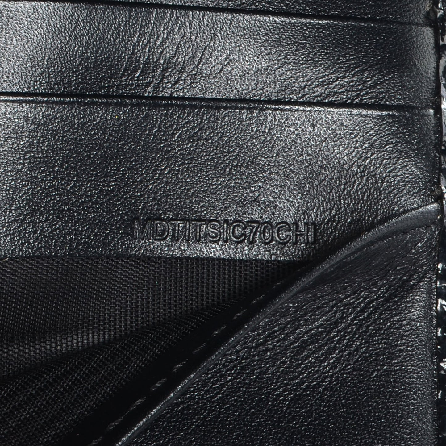 Patent London Continental Wallet Black