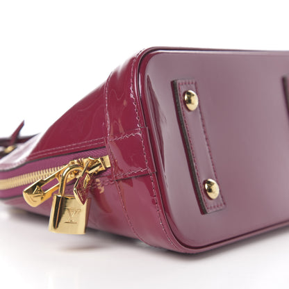 Louis Vuitton Vernis Alma BB Magenta 8 of 10