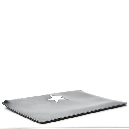 Givenchy Smooth Calfskin Medium Star Pouch Black 4 of 9