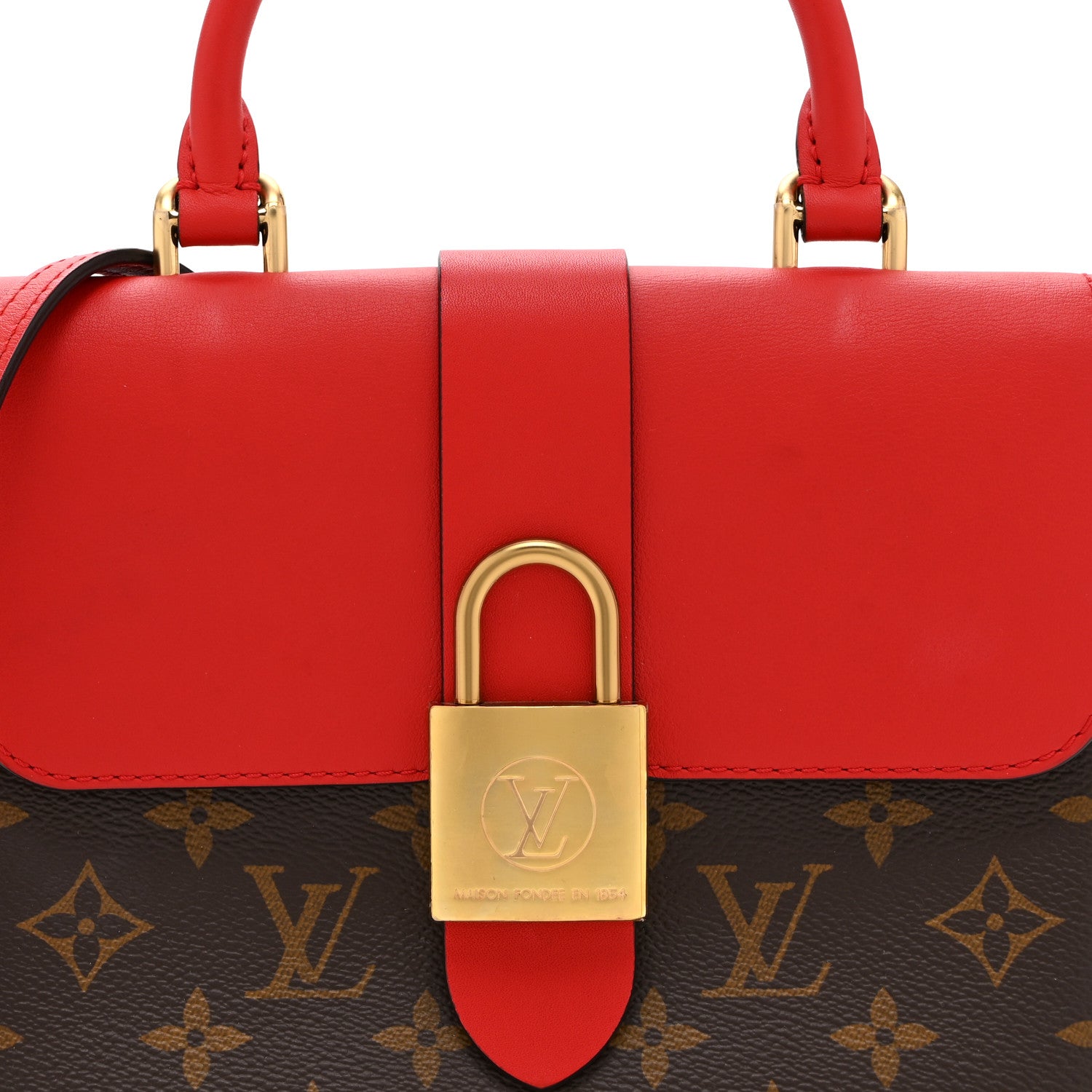 Louis Vuitton Monogram Locky BB Coquelicot 7 of 9