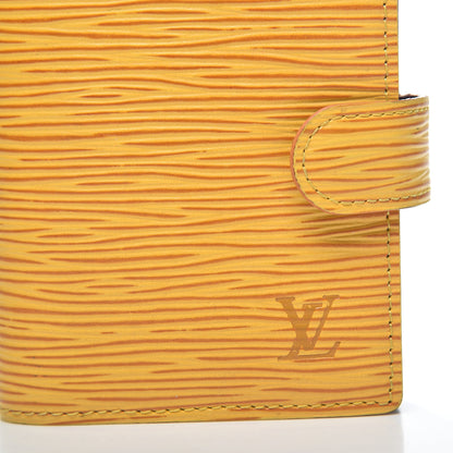 Louis Vuitton Epi Small Ring Agenda Cover Tassil 6 of 7