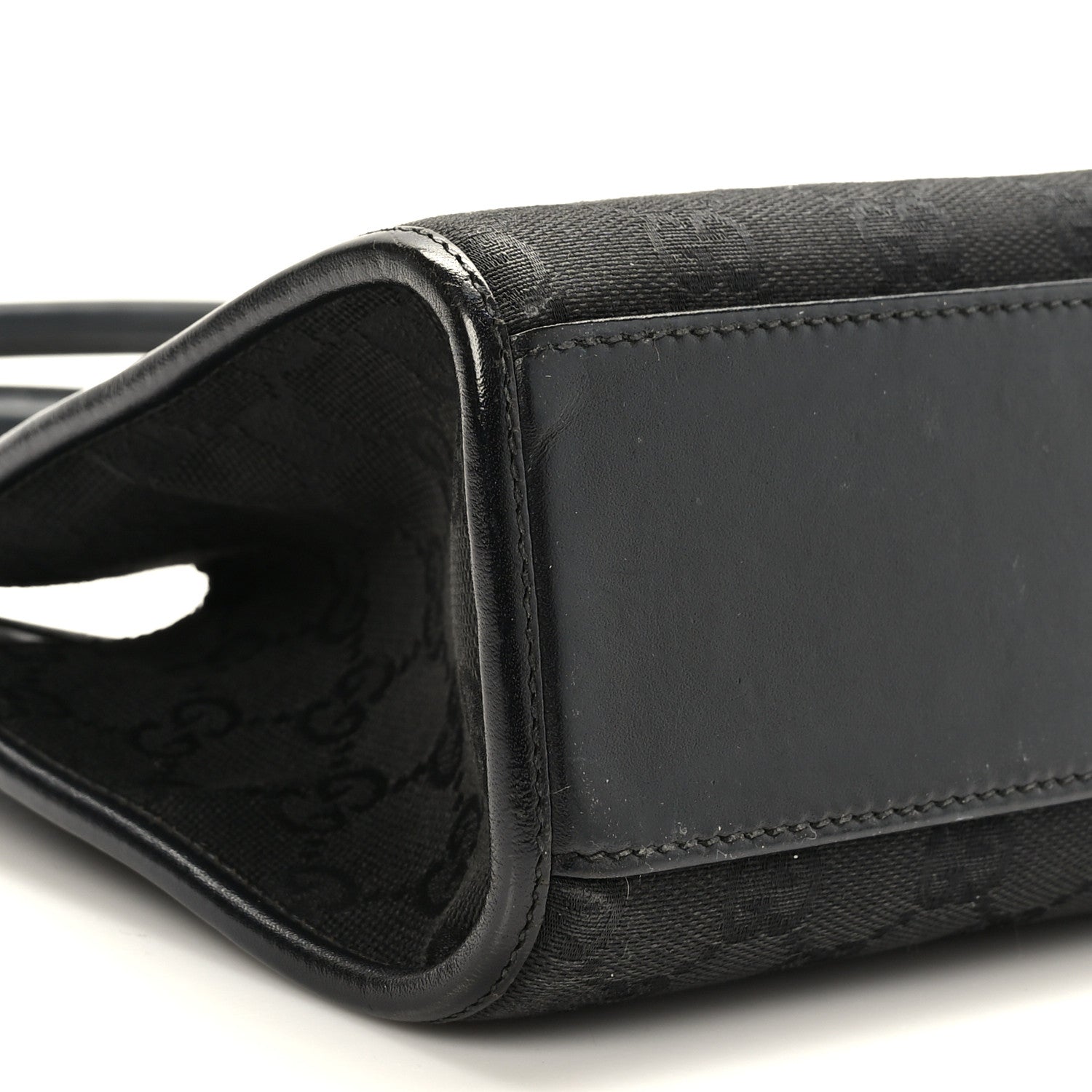 Gucci Monogram Small Bardot Black 8 of 11