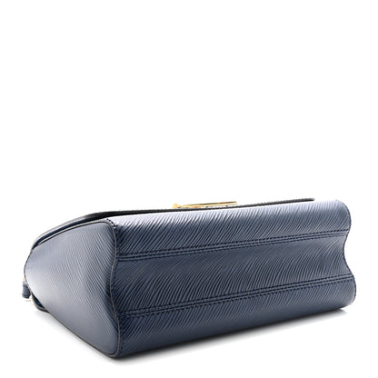 Louis Vuitton Epi Twist Shoulder Bag MM Indigo 4 of 9