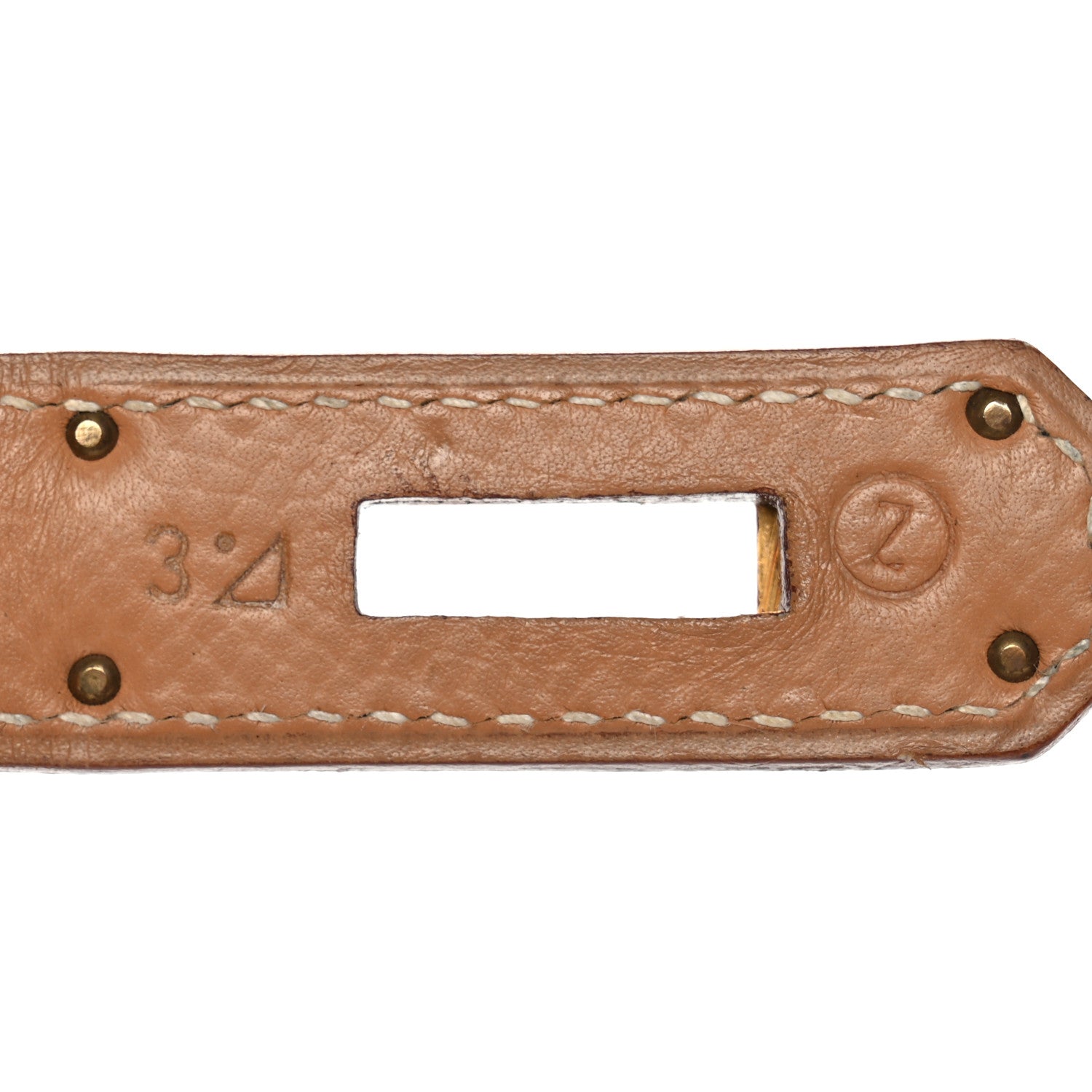 Hermes Courchevel Kelly Sellier 28  Tabac Camel 7 of 13