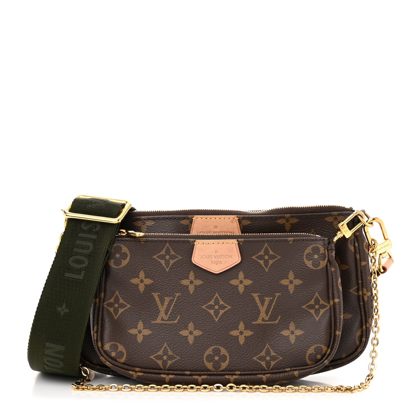 Monogram Multi Pochette Accessories Kaki