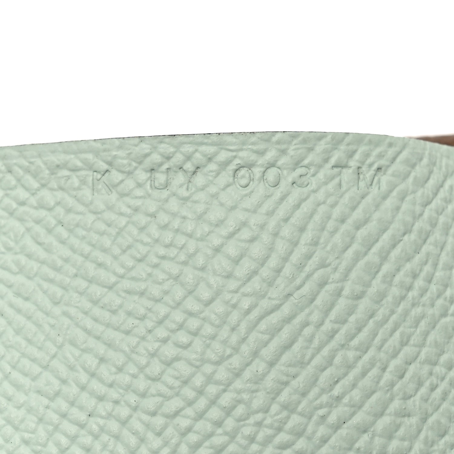Hermes Epsom Verso Calvi Duo Card Case Alezan Vert Peppermint 7 of 8