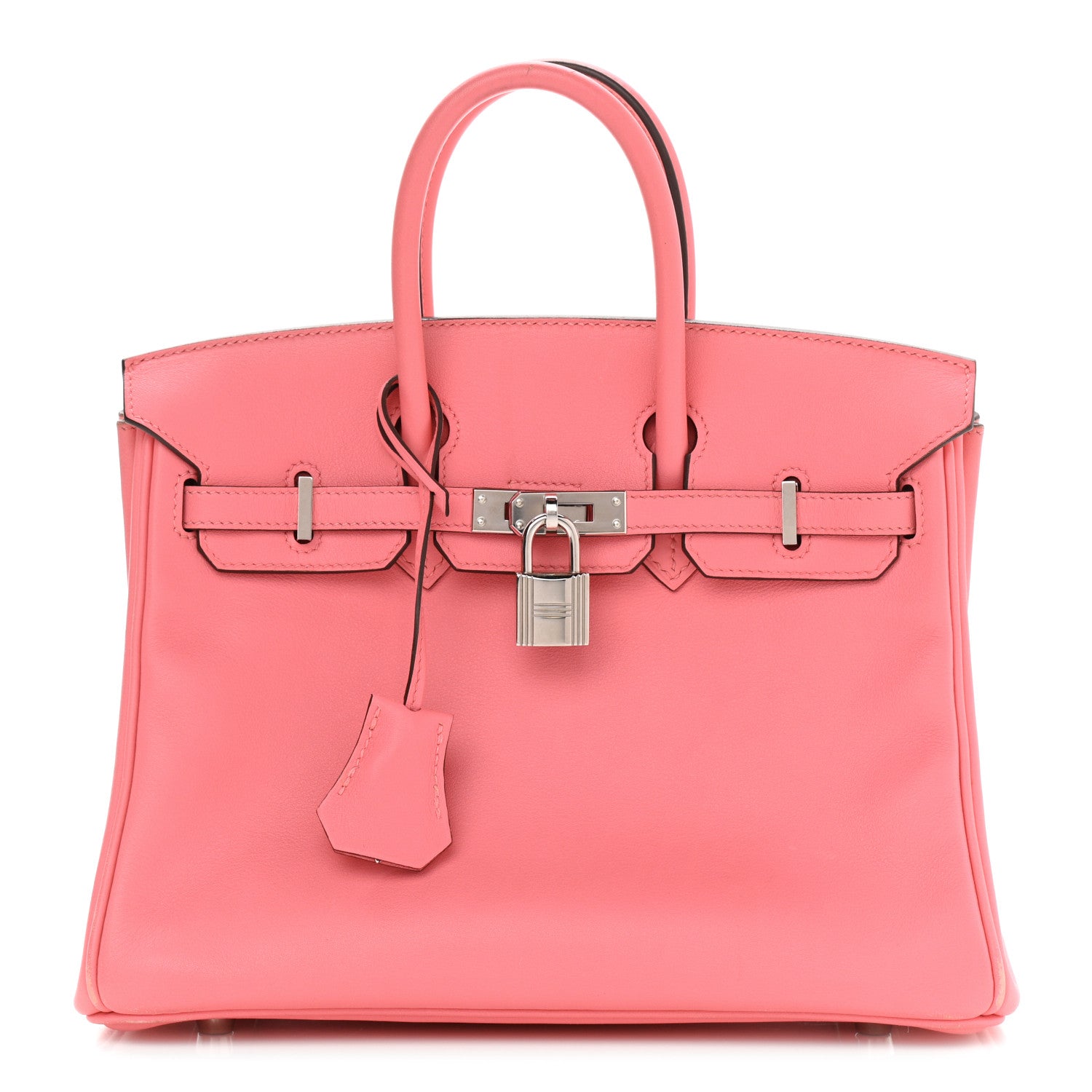Hermes Swift Birkin 25 Rose Azalee 1 of 17
