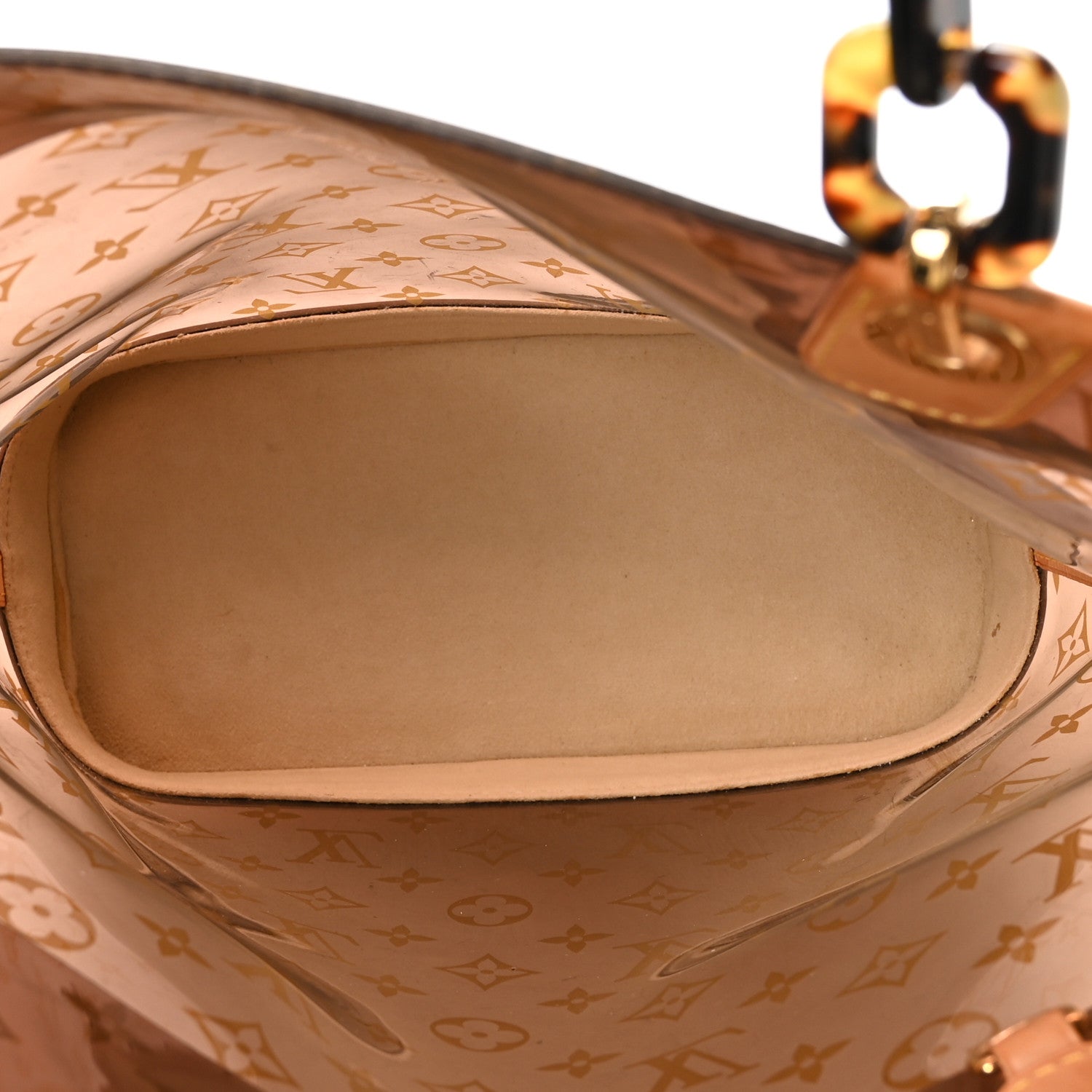 Louis Vuitton Vinyl Cabas Sac Ambre MM 6 of 11