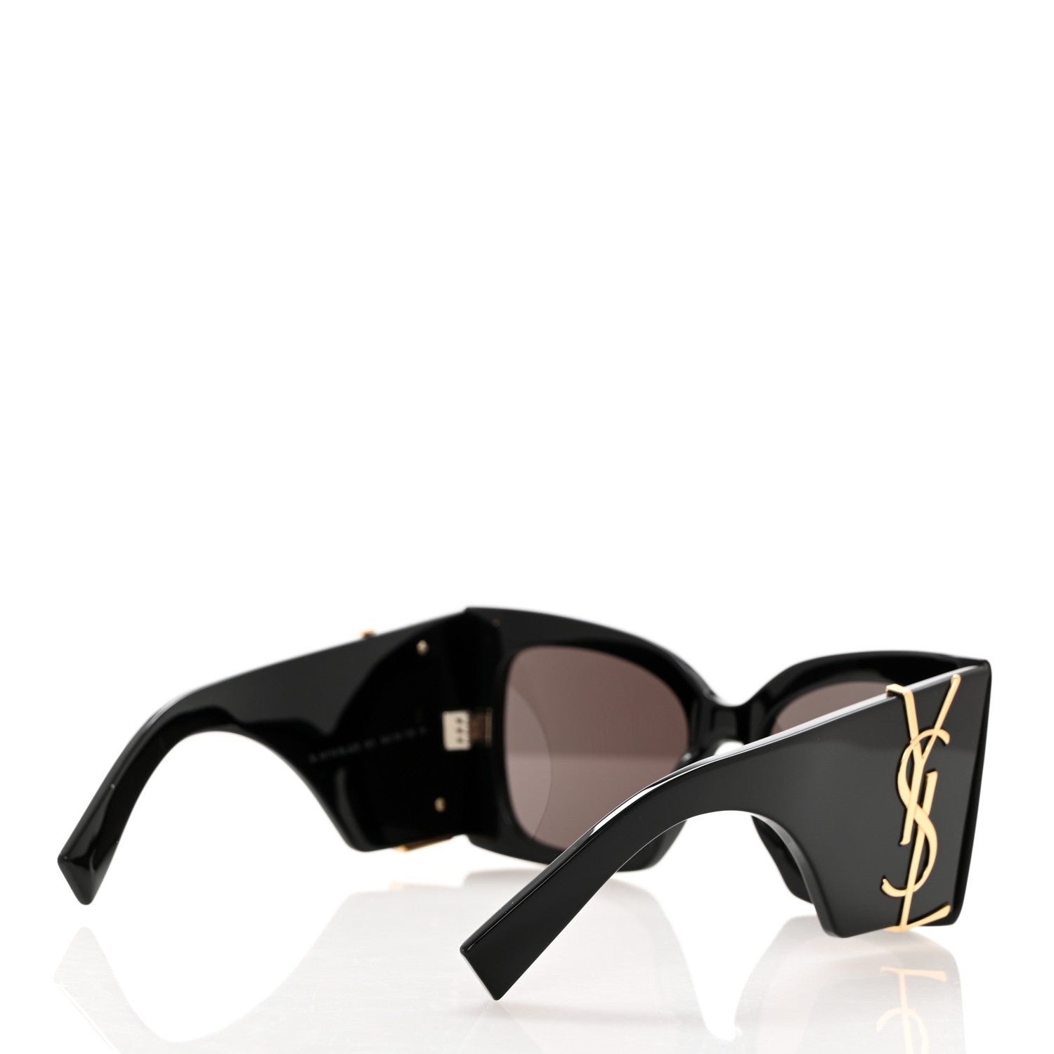 Saint Laurent Acetate Blaze Sunglasses SL M119 Black 4 of 7