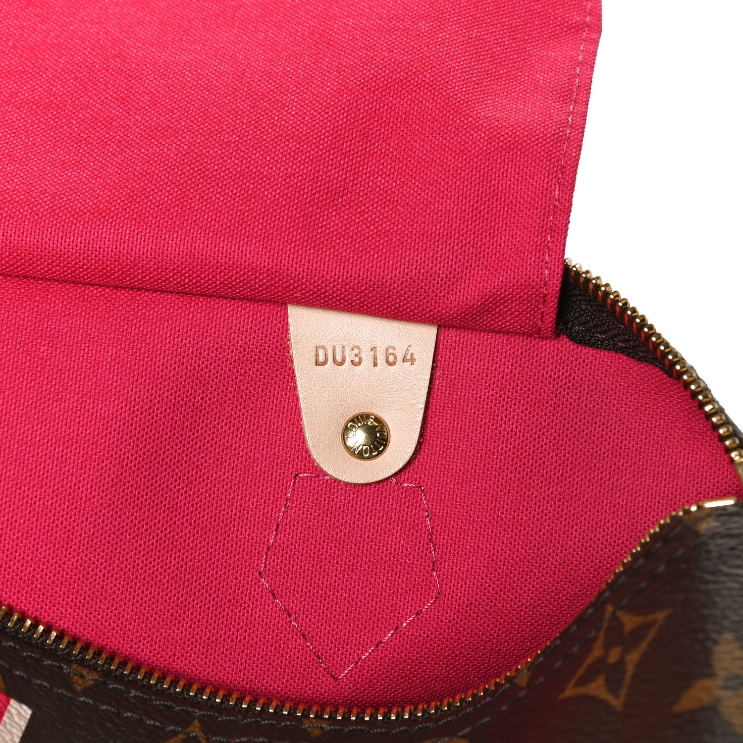 Louis Vuitton Monogram My LV Heritage Speedy 30 Fuchsia Ivory 6 of 10