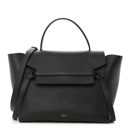 Celine Grained Calfskin Mini Belt Bag Black 1 of 13