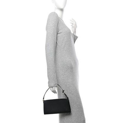 Louis Vuitton Epi Pochette Accessories 24 Black 2 of 10