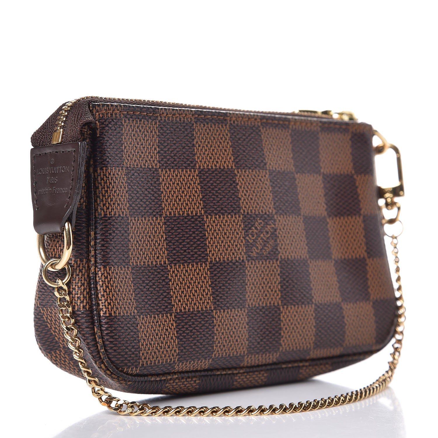 Louis Vuitton Damier Ebene Mini Pochette Accessories 12 of 18