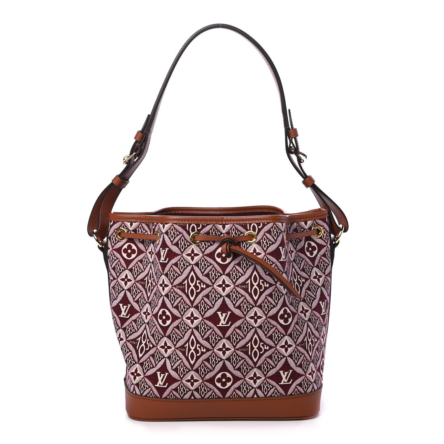 Louis Vuitton Jacquard Since 1854 Petit Noe Bordeaux 1 of 4
