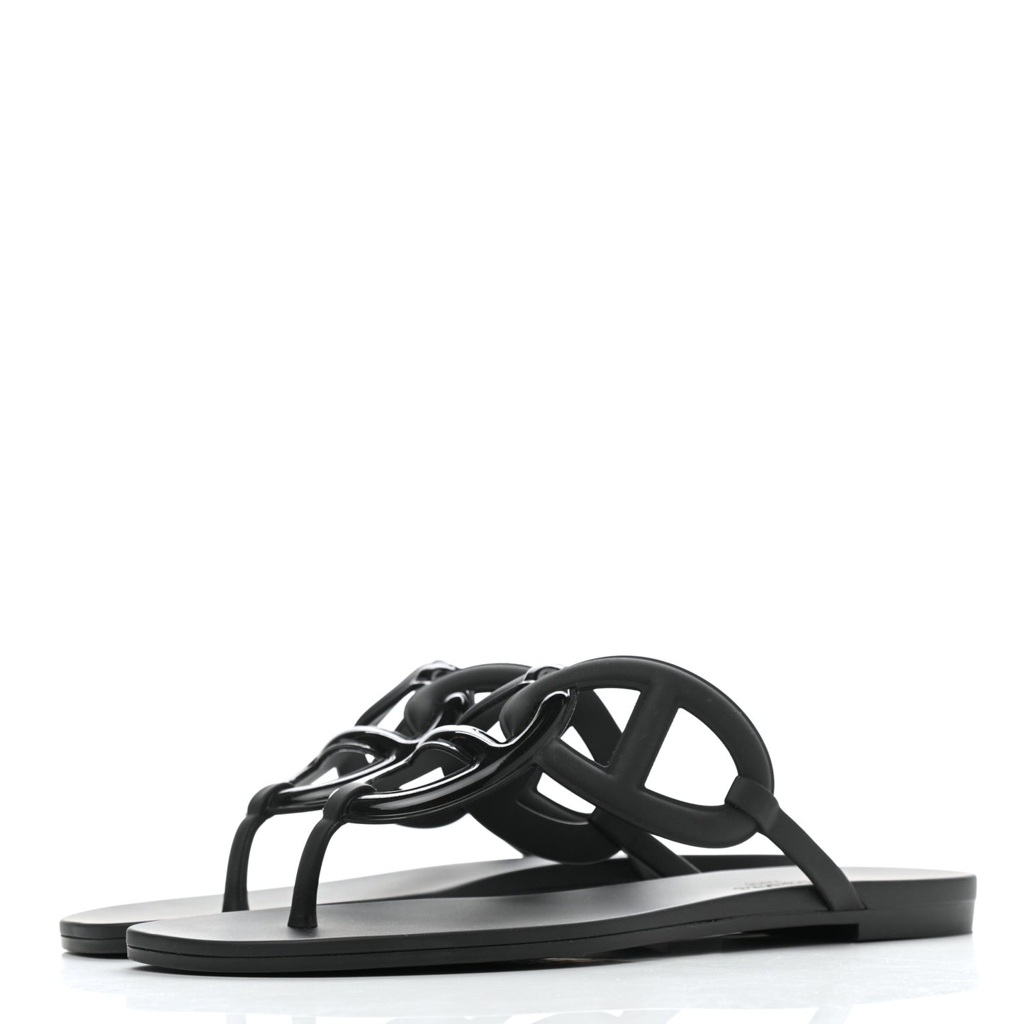 Rubber Womens Egerie Sandals 37 Black