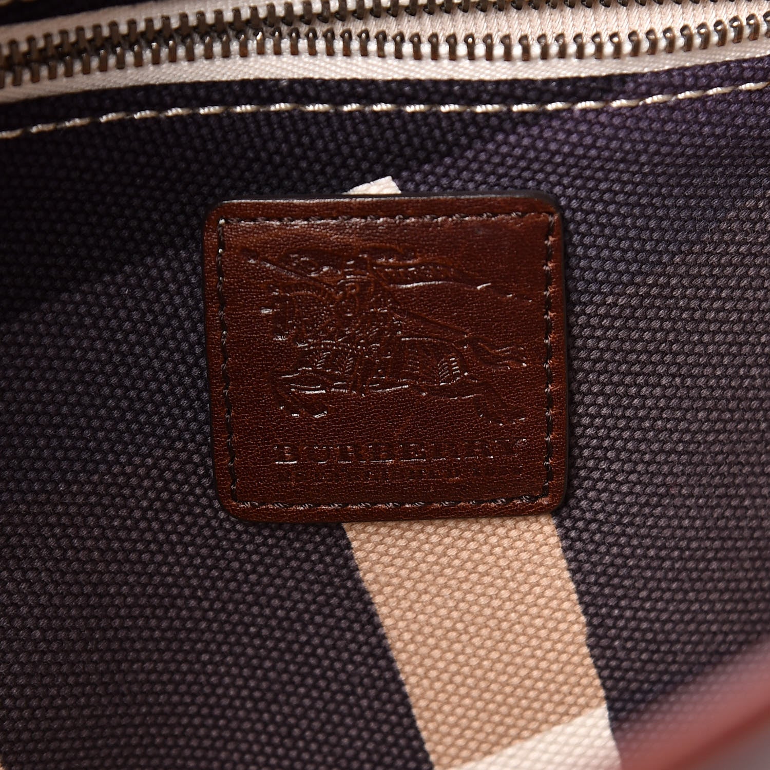 Burberry Canvas Check Bucket Bag Multicolor 6 of 17