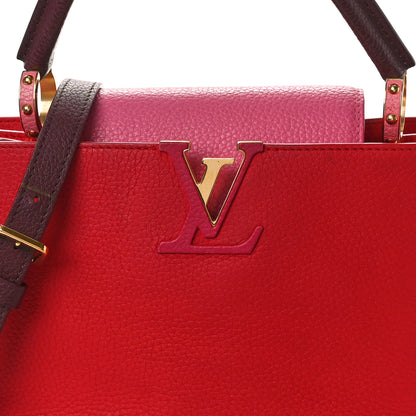 Louis Vuitton Taurillon Multicolor Capucines PM Rouge Carmine 8 of 13
