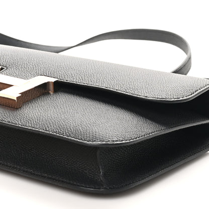 Hermes Epsom Constance 1-Elan Black 11 of 12