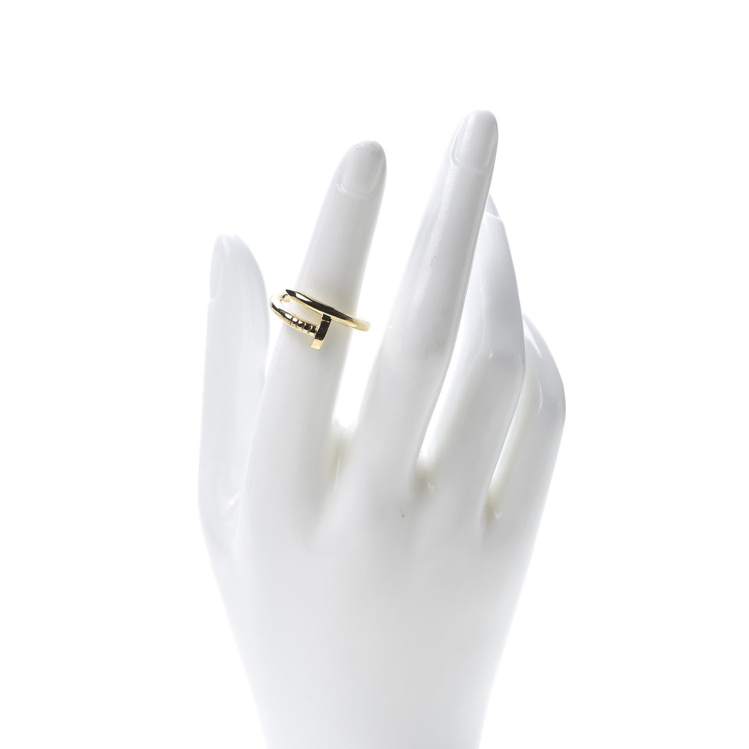 Cartier 18K Yellow Gold Juste Un Clou Ring 54 7 2 of 7