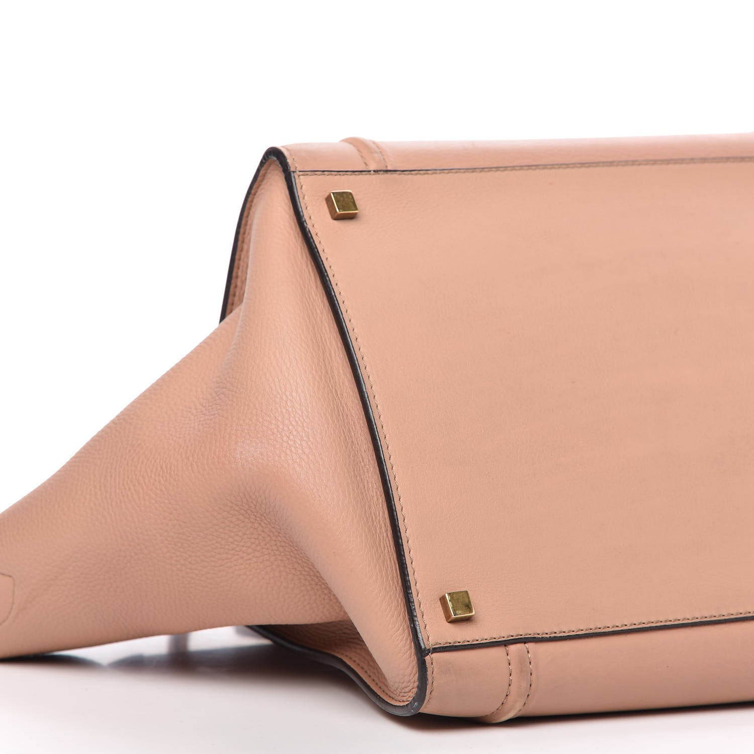 Celine Supple Calfskin Medium Phantom Luggage Flesh 6 of 9