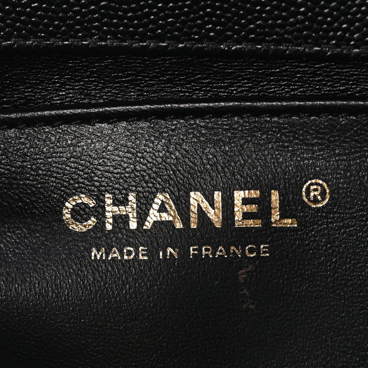 Chanel Caviar Chevron Quilted Medium Boy Flap Black 6 of 10