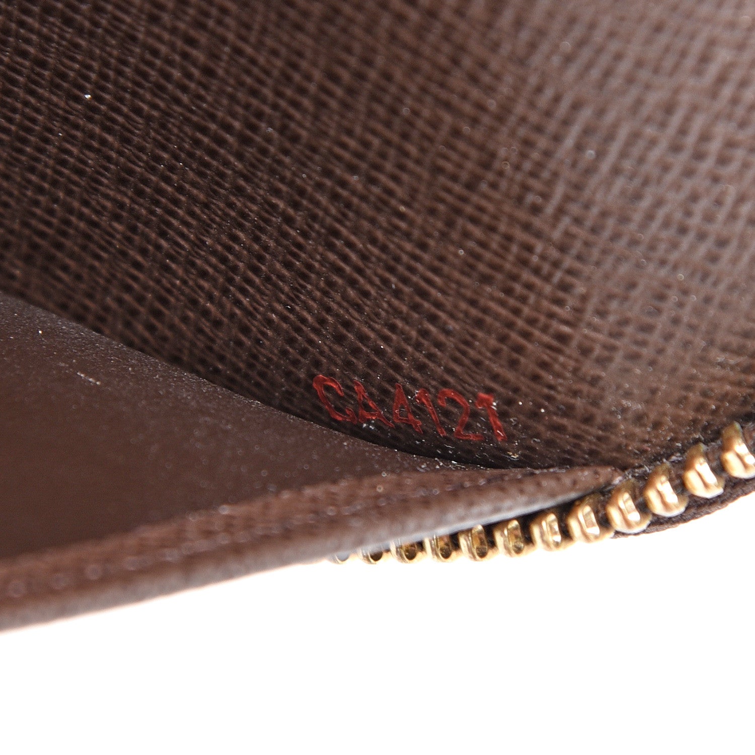 Louis Vuitton Damier Ebene Zippy Organizer Wallet 6 of 9