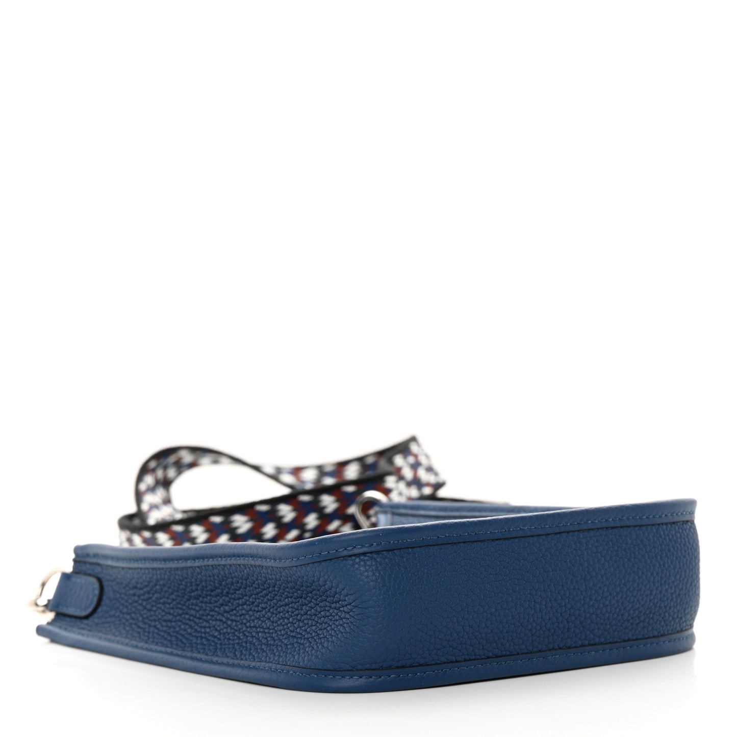 Taurillon Clemence Zigzag Evelyne TPM Deep Bleu Bleu Zellige Indigo Black