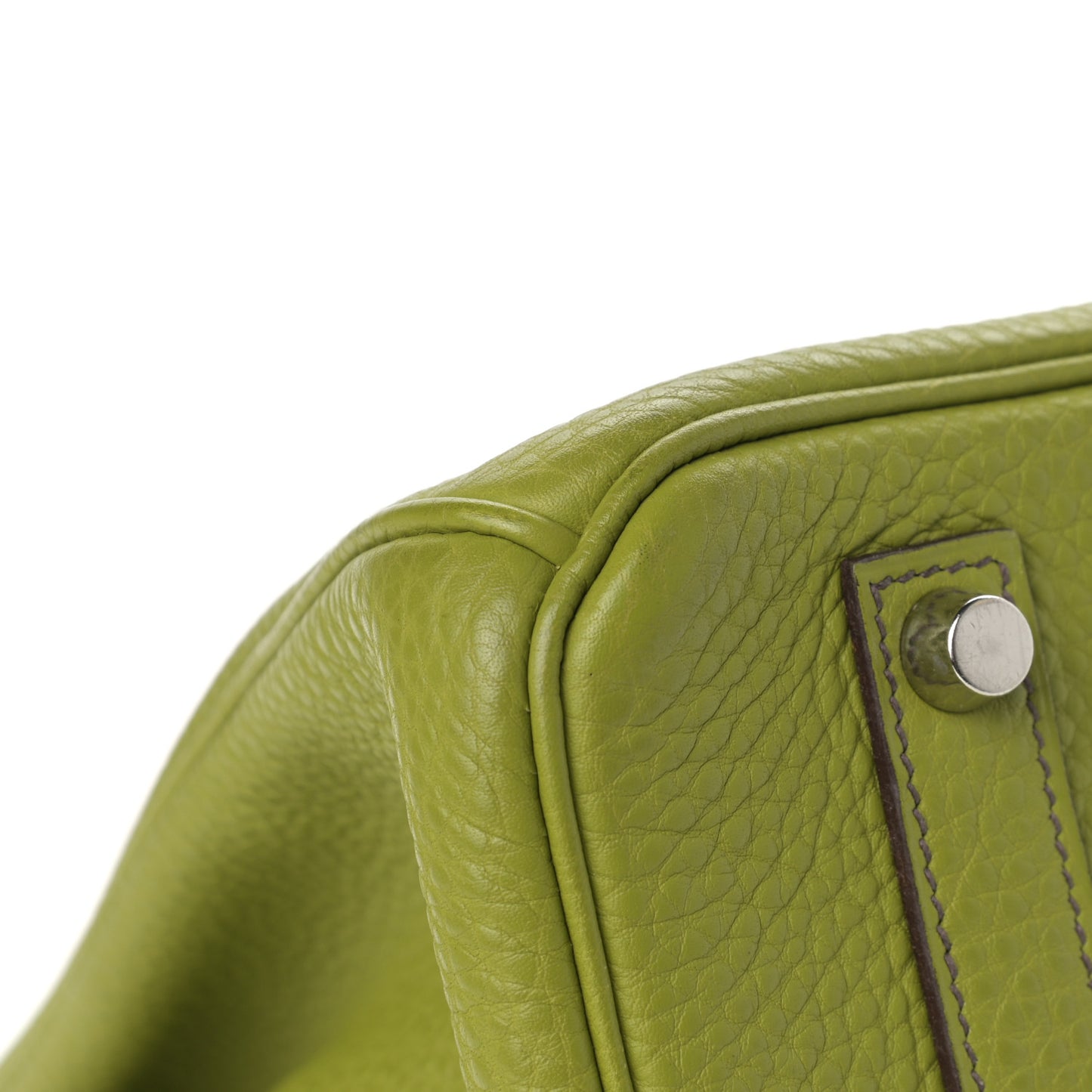 Togo Birkin 35 Vert Anis