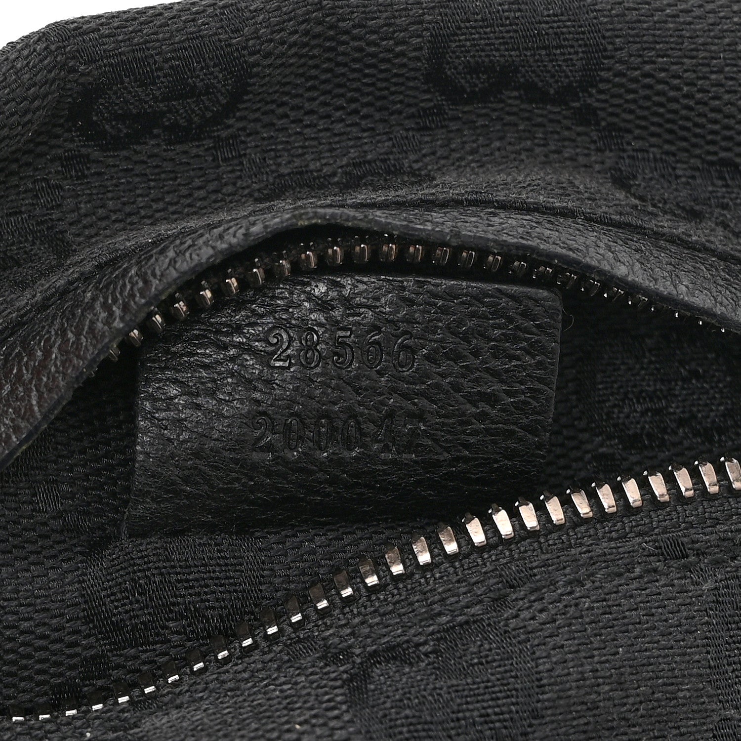 Gucci GG Monogram Double Pocket Belt Bag Black 7 of 10