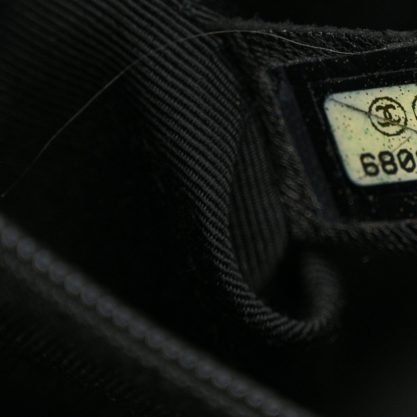 Calfskin Contrast Stitch Surpique Bowler Black