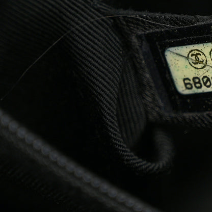 Chanel Calfskin Contrast Stitch Surpique Bowler Black 7 of 15