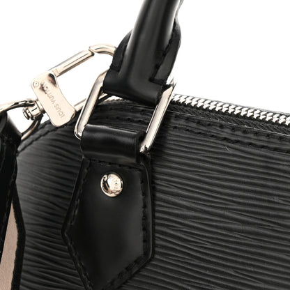 Louis Vuitton Epi Jacquard Alma BB Black 12 of 16