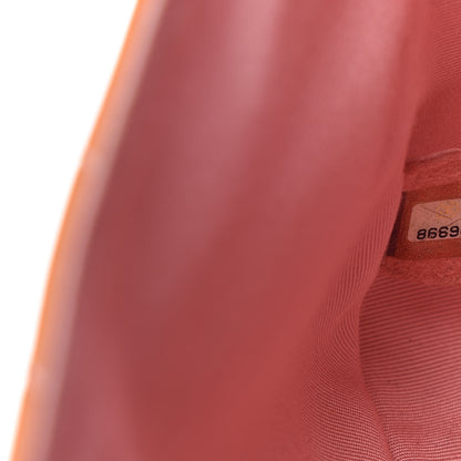 Chanel Patent Small Single Flap Orange 9 of 12