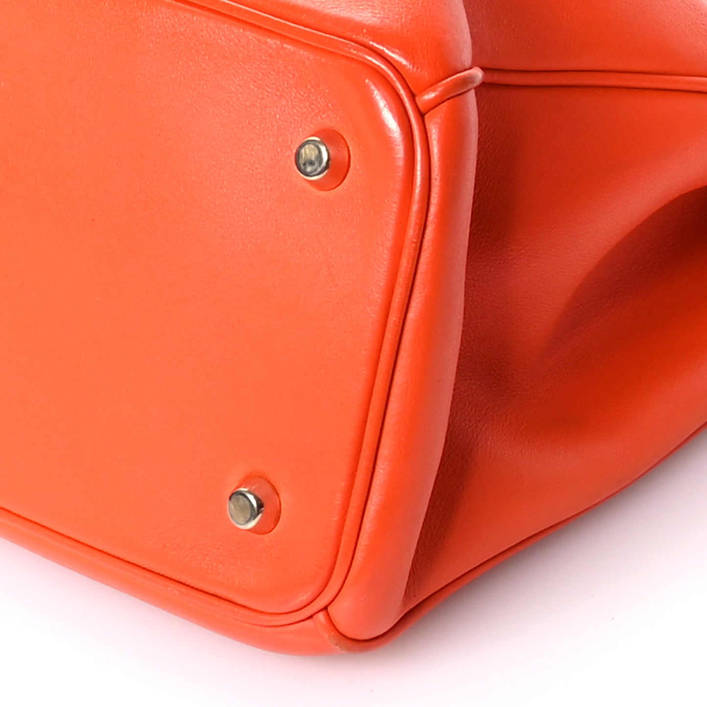 Smooth Calfskin Large Diorissimo Tote Orange
