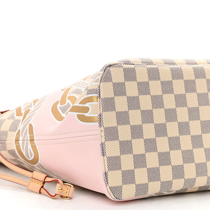 Louis Vuitton Damier Azur Nautical Neverfull MM 10 of 11