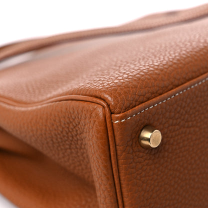 Hermes Togo Kelly Retourne 32 Gold 10 of 13