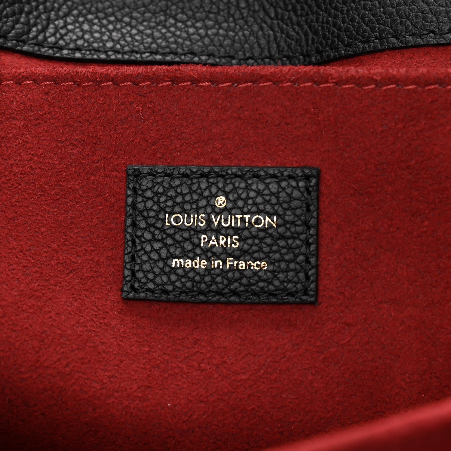 Louis Vuitton Empreinte Monogram Giant Pochette Metis Black Beige 6 of 9