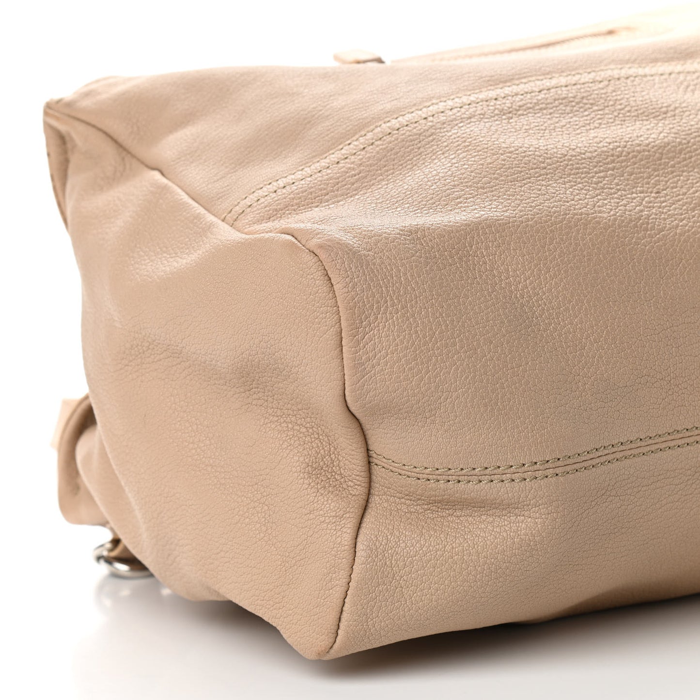 Sugar Goatskin Large Pandora Beige