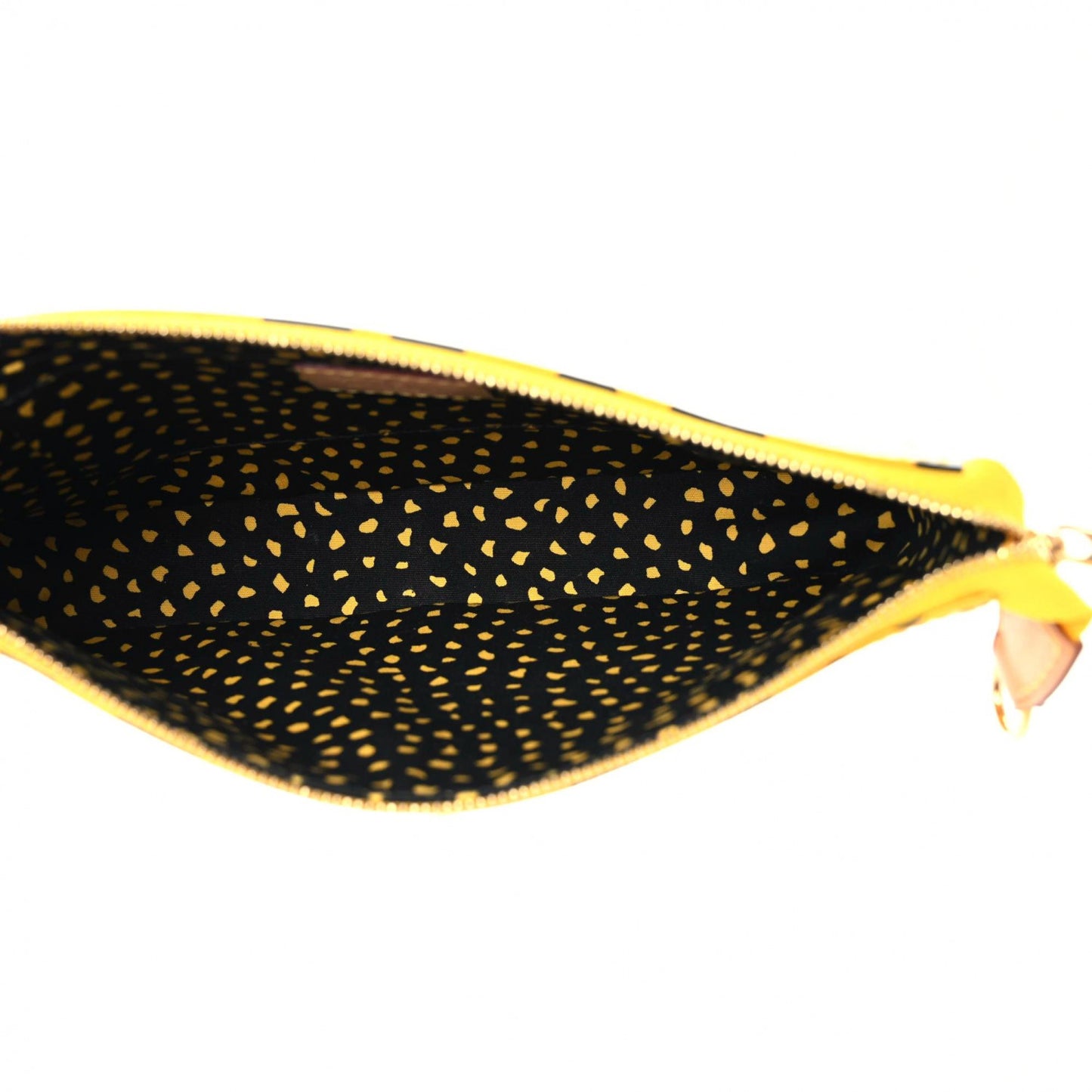 Vernis Kusama Infinity Dots Pochette Accessories Yellow Yellow