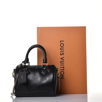 Louis Vuitton Monogram Ink Speedy BB Black 11 of 11