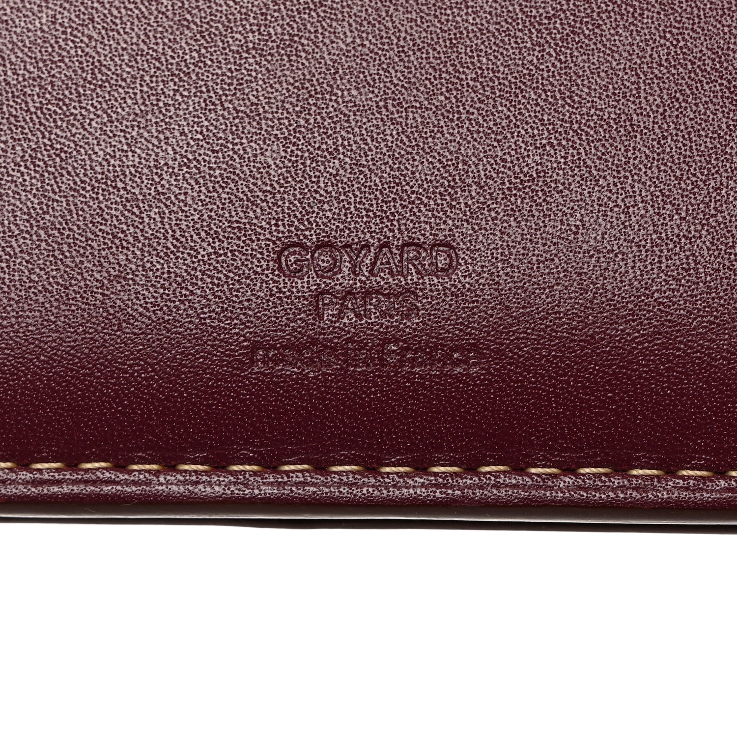 Goyard Goyardine Richelieu Wallet Burgundy 6 of 9