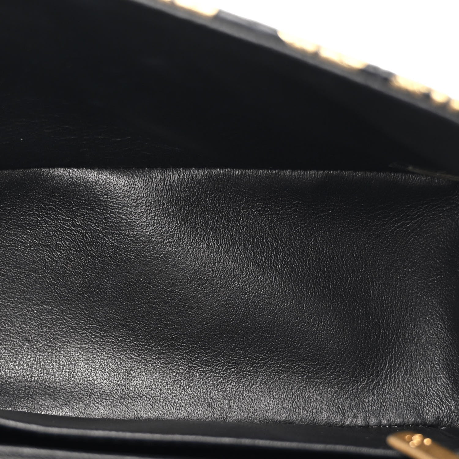 Chanel Calfskin Crocodile Embossed Graffiti 2.55 Mini Cocodile Reissue Flap Black Gold 5 of 10