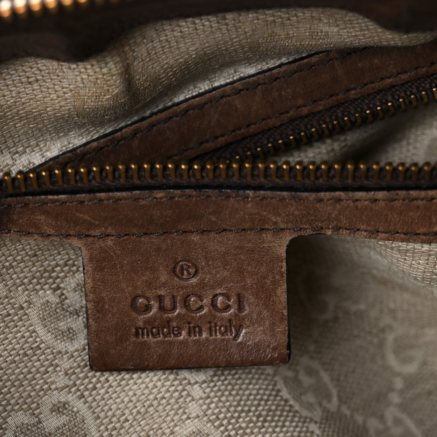 Calfskin Web Medium Rania Top Handle Bag Grey Field