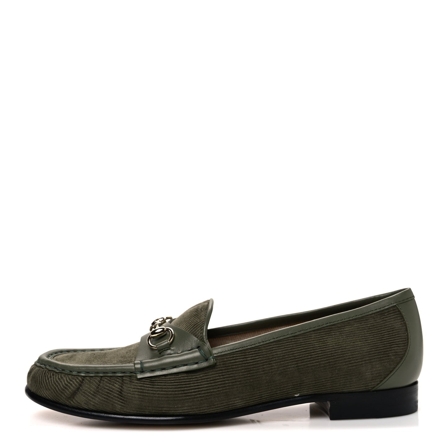 Corduroy Womens 1953 Horsebit Loafers 40 Sweet Military