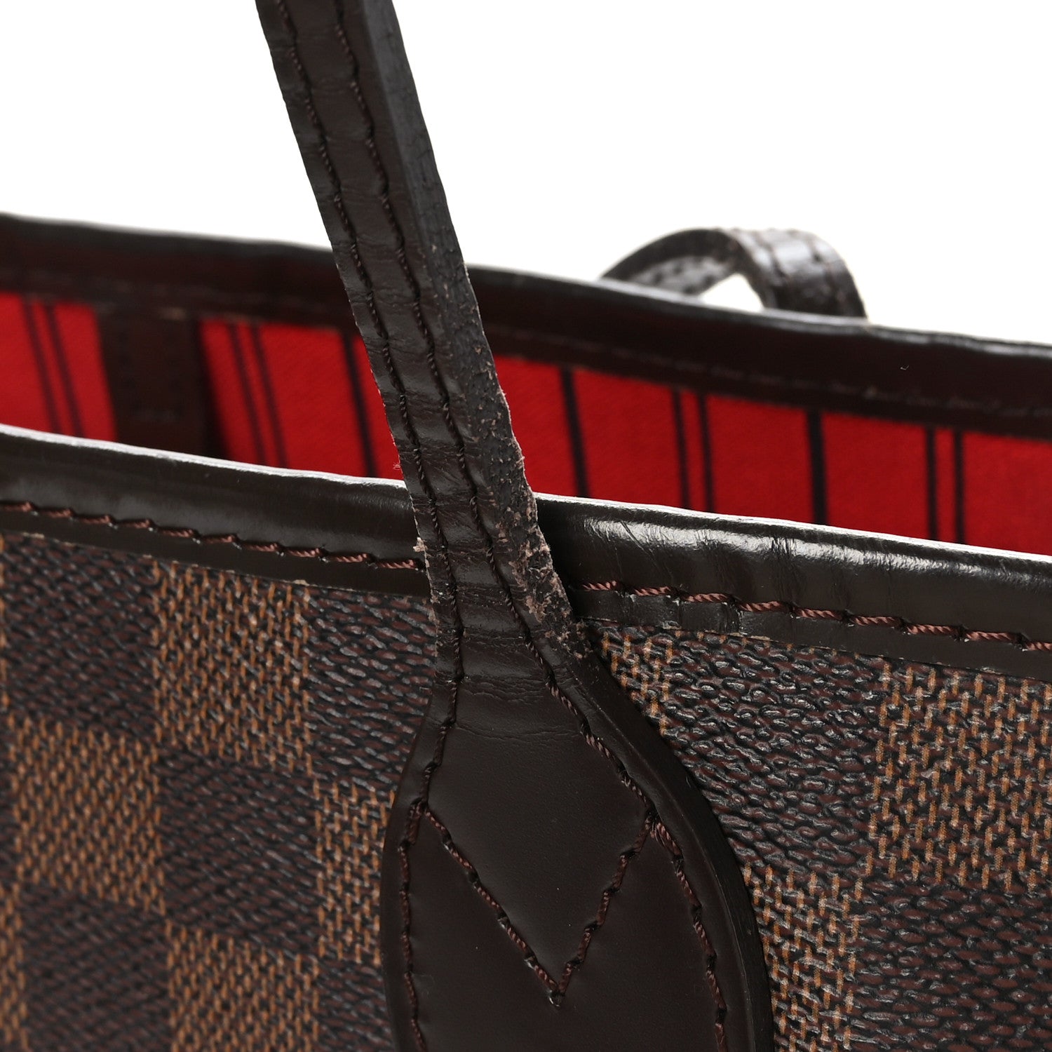 Louis Vuitton Damier Ebene Neverfull MM 11 of 12