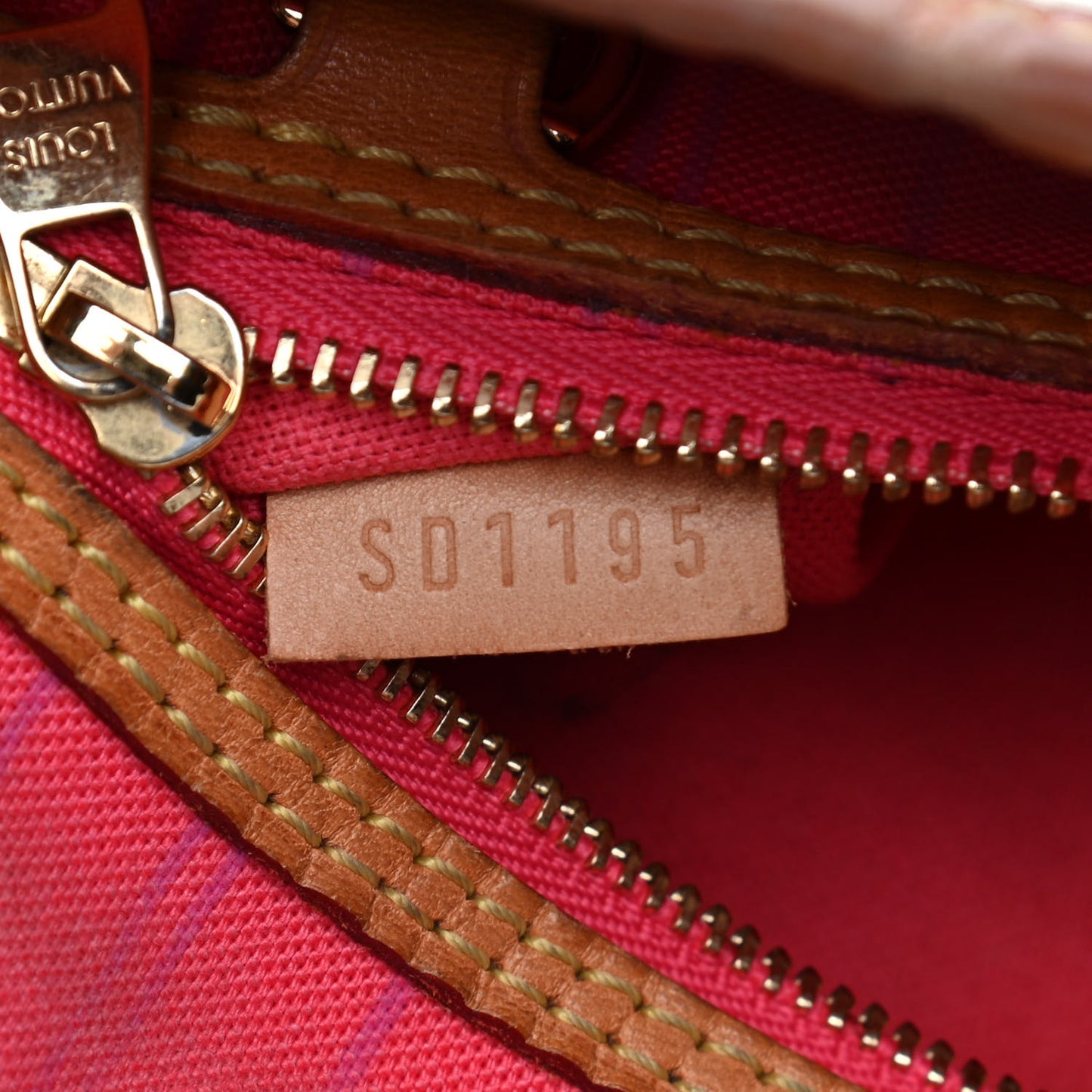 Damier Azur Delightful PM Pink