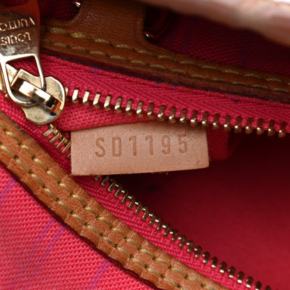 Louis Vuitton Damier Azur Delightful PM Pink 7 of 21