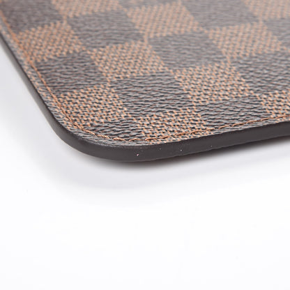 Louis Vuitton Damier Ebene Neverfull MM GM Pochette Rose Ballerine 9 of 12