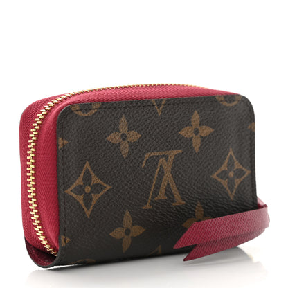 Louis Vuitton Monogram Zippy Multicartes Fuchsia 3 of 7