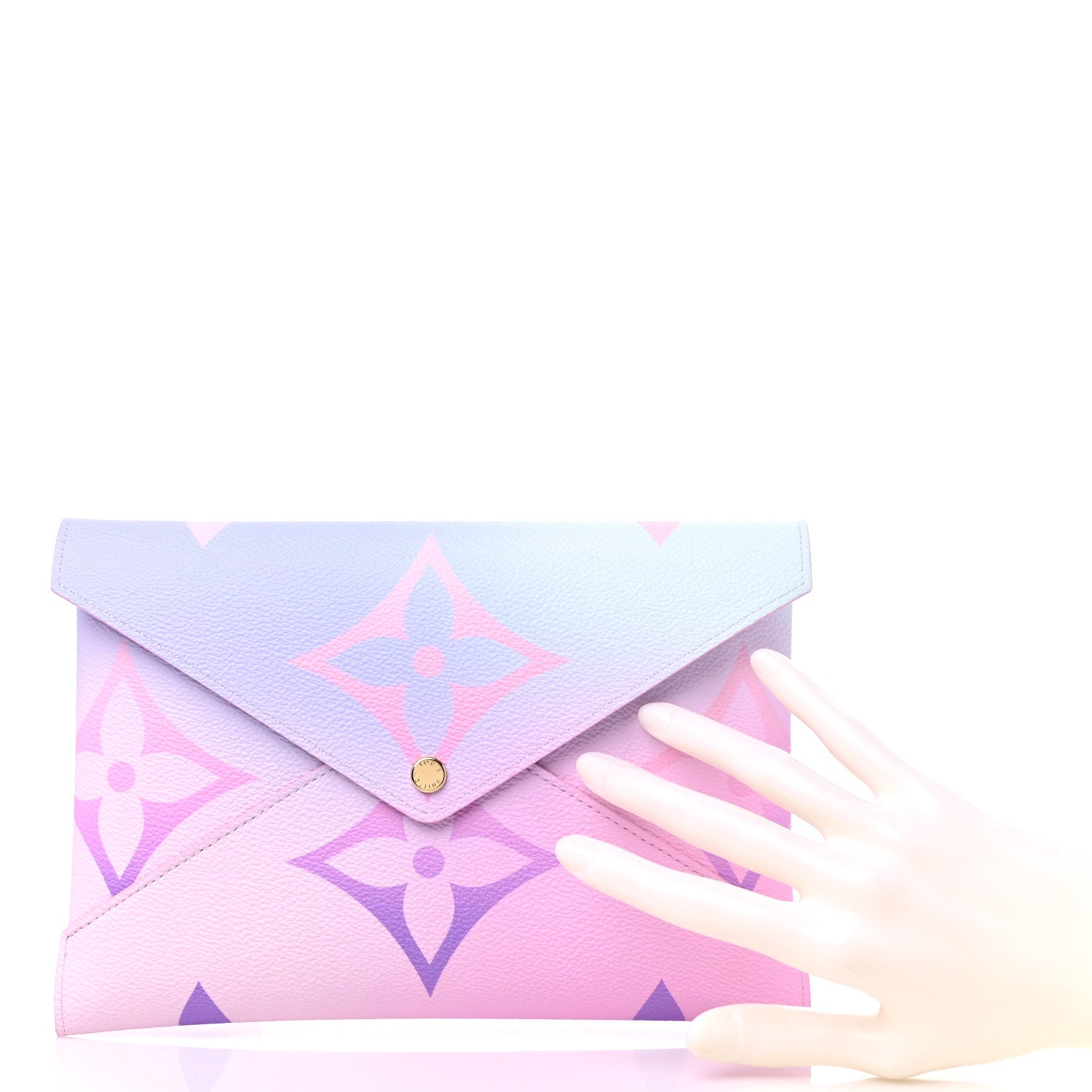 Louis Vuitton Monogram Giant Spring In The City Large Kirigami Pochette Sunrise Pastel 2 of 9